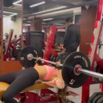Lopamudra Raut Instagram - Push day with @coach_akshay ! #pushday #lopamudraraut #lopamudra #fitness #workout #sunday