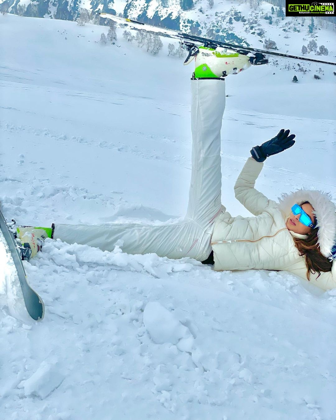 Lopamudra Raut Instagram - When I was just chilling ❄️ #snow