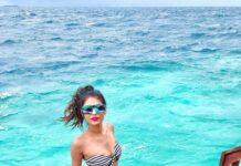 Lopamudra Raut Instagram - Take me back 🌊💦 #maldives #waterbaby #travel