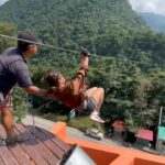 Lopamudra Raut Instagram - Be right back !! #rishikesh #adventure #zipline #ganges