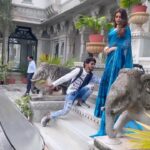 Lopamudra Raut Instagram - Shooting in Udaipur #shoot #indian #saree