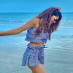 Lopamudra Raut Instagram - Thalassophile #beach #sea #blue #goa #nature #lover #thallasophile #bruised #body