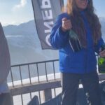 Lopamudra Raut Instagram - Happy Holi !! #happyholi #courchevel #champagne #champagneshowers #snow #skiing #trip #travel #frenchalps La Folie Douce Meribel Courchevel