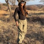 Lopamudra Raut Instagram - Meet Ganesh and Riddhi (male and female) we were amongst the very few lucky people to witness them mating 5 times in a row within a span of 20 mins🐯🐯! Won’t be putting the video up for obvious reasons but it was a phenomenal sight. I overheard a woman talking she said she’s done 500 safari but she’s never seen something like that. It was my first safari and quite a memorable one 🤟🏼 #tiger #ranthambore #nationalpark #safari #travel #wildlife #india Ranthambore National Park