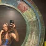 Madhurima Roy Instagram - The mirror made me do it 🪞🐒🤭 .. #mirrorreels #selfreflections #bathroomselfie #bathroomreels #instamirror