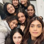 Madhurima Roy Instagram - I think I’m the saddest person when it’s a wrap. Well, almost. The craft, madness, the adrenaline, the call times, the hustling, the passion is what drives me the most! To having shot in the toughest terrains and weather conditions, EVER! and sharing the same with this bunch was just the icing on the cake! To the people and the places that made it worthwhile, grateful indeed! Onto the next sched!💙 .. #featurefilm #firstschedulewrap #movingon London, United Kingdom