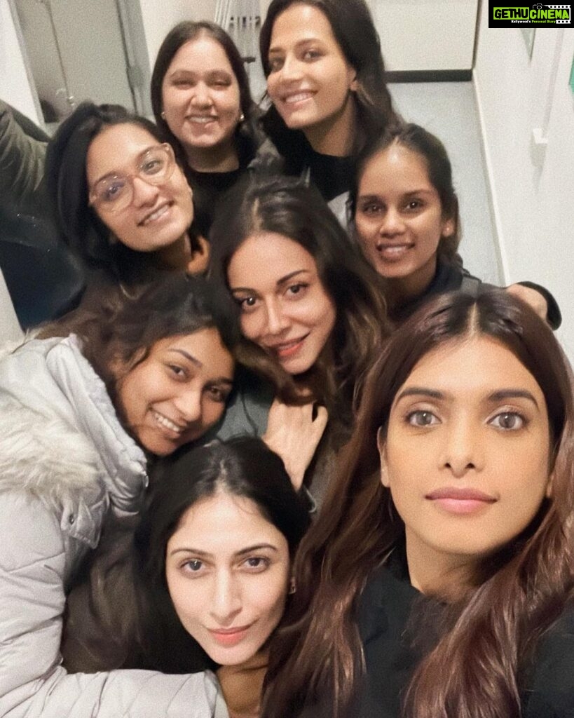 Madhurima Roy Instagram - I think I’m the saddest person when it’s a wrap. Well, almost. The craft, madness, the adrenaline, the call times, the hustling, the passion is what drives me the most! To having shot in the toughest terrains and weather conditions, EVER! and sharing the same with this bunch was just the icing on the cake! To the people and the places that made it worthwhile, grateful indeed! Onto the next sched!💙 .. #featurefilm #firstschedulewrap #movingon London, United Kingdom