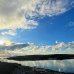 Madhurima Roy Instagram - When you find yourself in a painting. The sky, the light, this day, such a tease 💭 .. Holyhead Angelsey, Wales