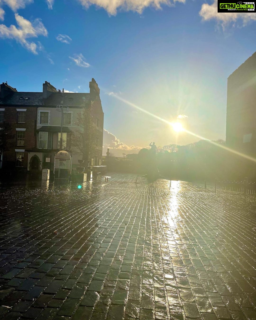 Madhurima Roy Instagram - Sun hitting diff Port Merion, North Wales