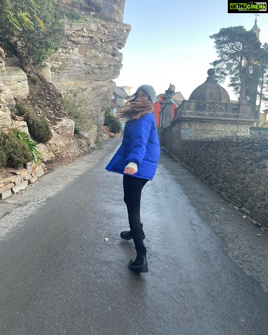 Madhurima Roy Instagram - Sun hitting diff Port Merion, North Wales