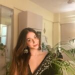 Madhurima Roy Instagram - Black is such a happy colour 🤫 Happy Diwali everyone 🪔