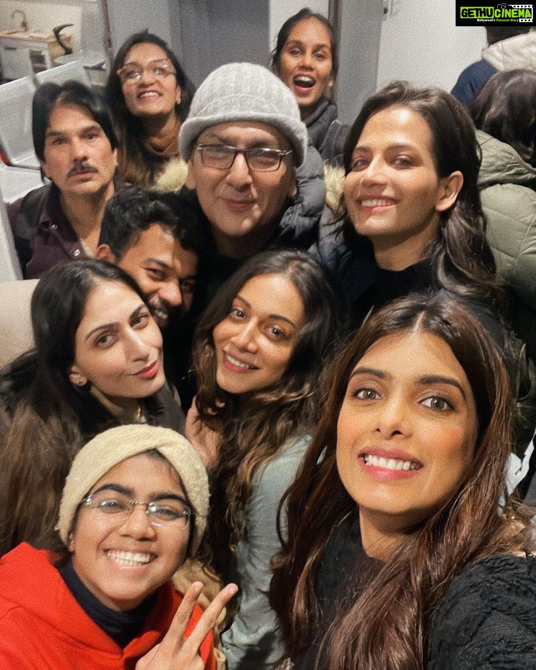 Madhurima Roy Instagram - I think I’m the saddest person when it’s a wrap. Well, almost. The craft, madness, the adrenaline, the call times, the hustling, the passion is what drives me the most! To having shot in the toughest terrains and weather conditions, EVER! and sharing the same with this bunch was just the icing on the cake! To the people and the places that made it worthwhile, grateful indeed! Onto the next sched!💙 .. #featurefilm #firstschedulewrap #movingon London, United Kingdom