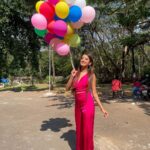 Maera Mishra Instagram - Just felt PINK🌸💖 Styled by @tripzarora 💓 #bhagyalakshmi #malishka #zee #zeetv