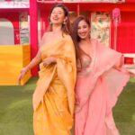 Maera Mishra Instagram - Your secret’s safe with Me…AND MY BESTFRIEND 🤫. #iykyk Outfit by @rosecreationsludhiana ❤️ Makeup by @m3makeupartistry ❤️