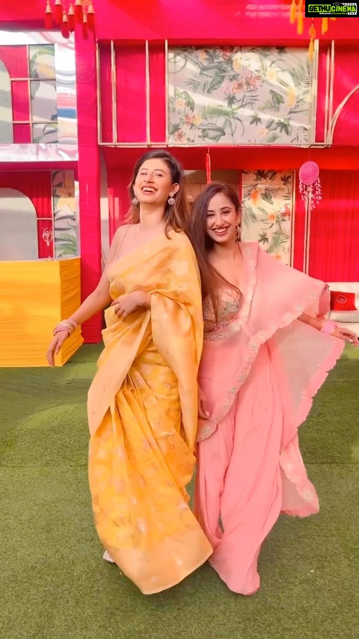 Maera Mishra Instagram - Your secret’s safe with Me…AND MY BESTFRIEND 🤫. #iykyk Outfit by @rosecreationsludhiana ❤️ Makeup by @m3makeupartistry ❤️