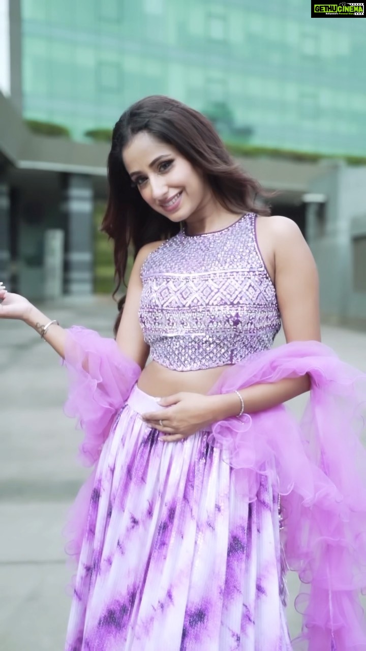 Maera Mishra Instagram - Adoring the festive collection by @aliyanabymeenabazaar #festivevibes #explore #lehenga #drapesaree