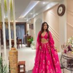 Maera Mishra Instagram - Diwali Special ❤️ This beautiful outfit by @bunaai ❤️ #diwali #diwali2022 #indian #lehenga