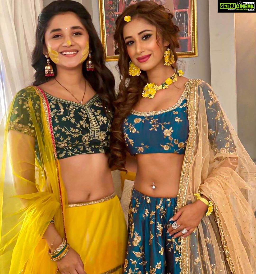 Maera Mishra Instagram - Happy Birthday Kannu❤️ you’re the Best Co Actress I’ve ever had , thankyou for always being there in all my ups and downs. Thankyou for existing kukki❤️ #kanikamann #maeramishra #birthday #birthdaygirl