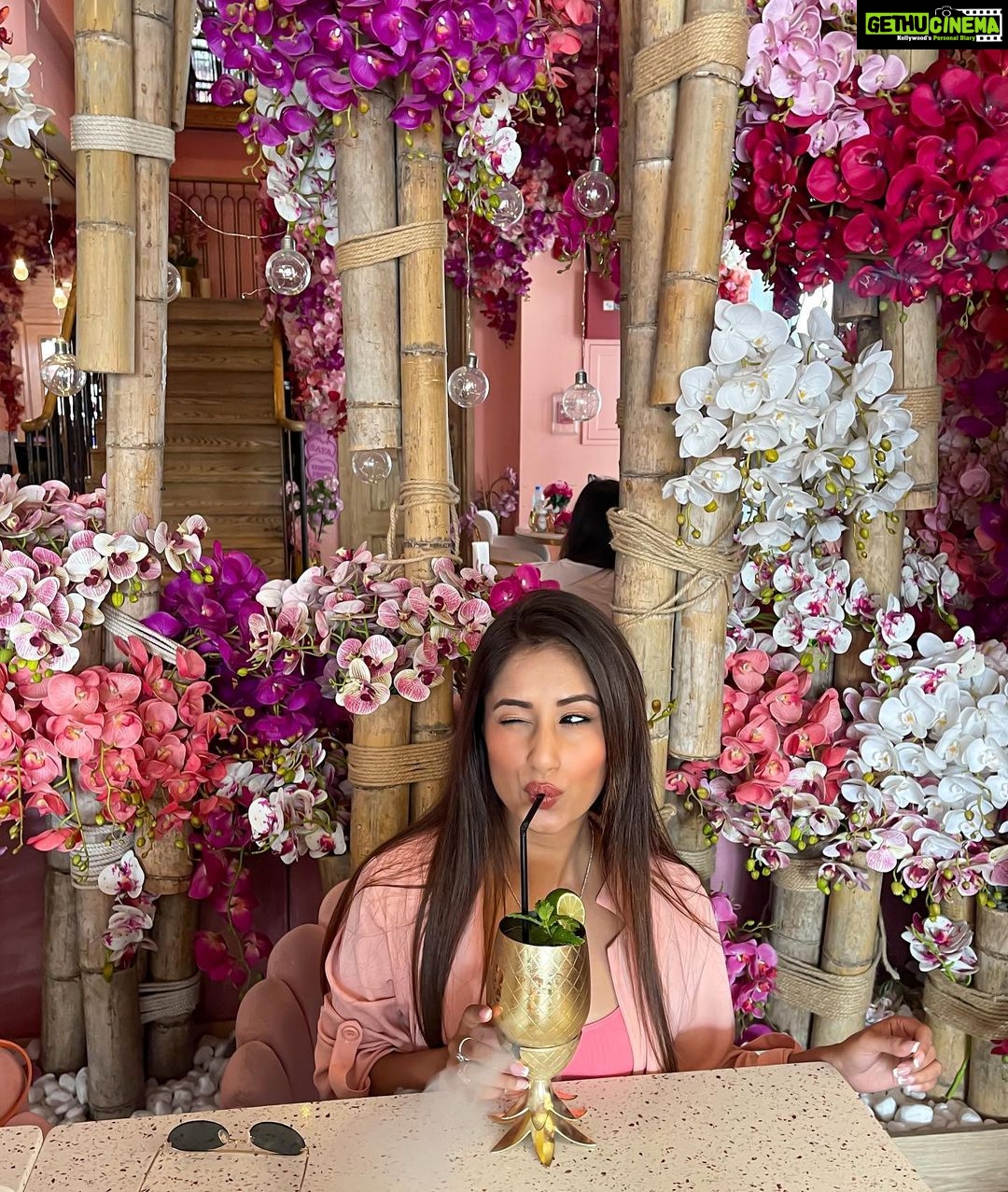 Maera Mishra Instagram - In a Field of Roses be a Wildflower. ❤️ Saya Cafe