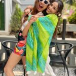 Maera Mishra Instagram - Holi haiiiii💥💥💥💥 with my favourites @parullchaudhry @maeramishra . . . . #bhagyalakshmi #holi #love #ootd #explore