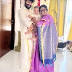 Mahat Raghavendra Instagram – Wish you all a very happy & a prosperous #vinayagarchathurthi ❤️
May lord ganesh remove all the obstacles of your life! Protect you  from evil and fulfill all your wishes 😇🤗
@adhiyamanraghavendra 😘