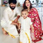Mahat Raghavendra Instagram – Wish you all a very happy & a prosperous #vinayagarchathurthi ❤️
May lord ganesh remove all the obstacles of your life! Protect you  from evil and fulfill all your wishes 😇🤗
@adhiyamanraghavendra 😘