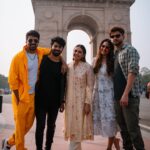 Mahat Raghavendra Instagram – @iamzahero @saqibsaleem & i met two fans of ours @ India gate while promoting for double xl.. do you know them ? I hear they are lil famous 😜😂
 #doublexl from nov 4th in cinemas

@ileadindia 

#womenforwomen #womenleaders

The Claridges as hospitality partner 

@theclaridgesnewdelhi @claridgescollection.1995 

#AnIconicAddress #TheClaridges #PurposefulLuxury India Gate