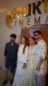 Mahat Raghavendra Instagram - Thank you for all the love #ahmedabad had a great time promoting #doublexl n learning a little of #gujarati #kemcho #majama 😝❤️
@aslisona @iamzahero @satramramani @saqibsaleem 
@artistmanagement_ind 
#taalitaali