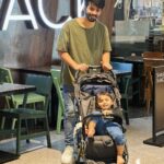 Mahat Raghavendra Instagram - A day out with dada!!! ❤️ @mahatofficial