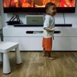 Mahat Raghavendra Instagram - My Sons reaction seeing me on screen 🤩🤩🤩 #Dadaaaaaa 😁 love you my everything @adhiyamanraghavendra #AdhiyamanRaghavendra #TaaliTaali #SilambarsanTR ❤️ @iamhumaq @silambarasantrofficial @aslisona @iamzahero @saqibsaleem @satramramani