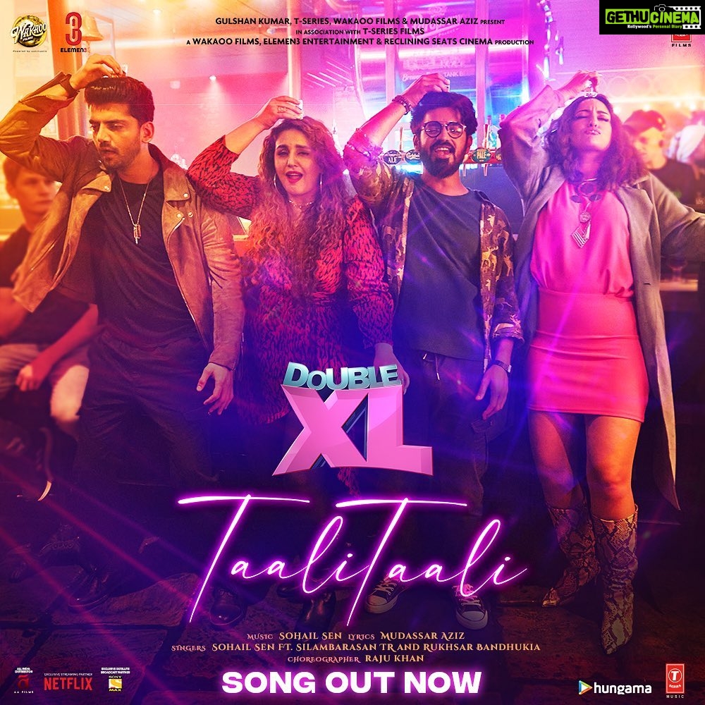 Mahat Raghavendra Instagram - It's time to set the dance floor on fire as #TaaliTaali with the voice of my Thalaivan @silambarasantrofficial 🤩 Hope you guys love the song! Need all you blessings love & support ❤️ Song Out Now - LINK IN BIO… #DoubleXL releasing in the cinemas near you on 4th Nov 2022. @aslisona @iamhumaq @iamzahero @mahatofficial #BhushanKumar #KrishanKumar @vipuldshahofficial @ashwinvarde @bahlrajesh #MudassarAziz @saqibsaleem @satramramani @shivchanana @milind_jog @seth_kanishk @sohailsen @jimmysheirgill @shikhardofficial @niki_walia @kanwaljit19 @sachinshroff1 @alkabadolakaushal @dollysingh @tseries.official @tseriesfilms @wakaoofilms @elemen3entertainment @optimystixmedia @aafilms.official @silambarasantrofficial @rukhsar_bandhukia @rajukhan_0721