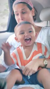 Mahat Raghavendra Instagram - My Adhu is Dadaaa’s boy @adhiyamanraghavendra 🤩🤍
Mama @mishraprachi 🤣🤣🤣😜