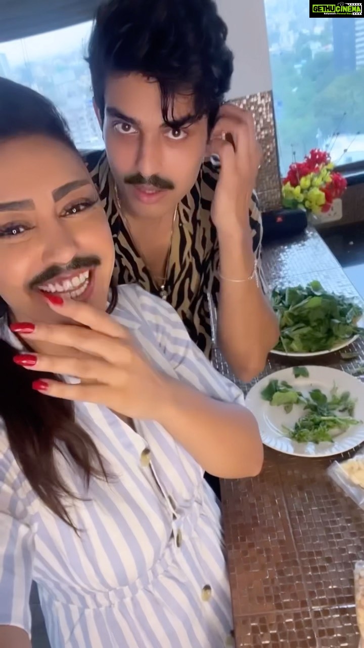 Mahek Chahal Instagram - Will Miss you so much @imprateekrajput kill it in #london ❤️ Good luck . Don’t forget how I taught you to make pesto. Love you always.❤️❤️❤️🥰