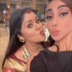 Mahek Chahal Instagram - Me with my #Naagin6 family @simbanagpal @sudhaachandran @tejasswiprakash Watch this fun gang tonight at 8pm only on @colorstv Film City