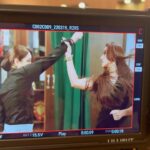 Mahek Chahal Instagram - From today’s episode of #Naagin6 with my super strong co-star @shikhasingh . Enjoyed every second of the action scenes with such a amazing actor like her ❤️❤️❤️❤️ @balajitelefilmslimited @colorstv