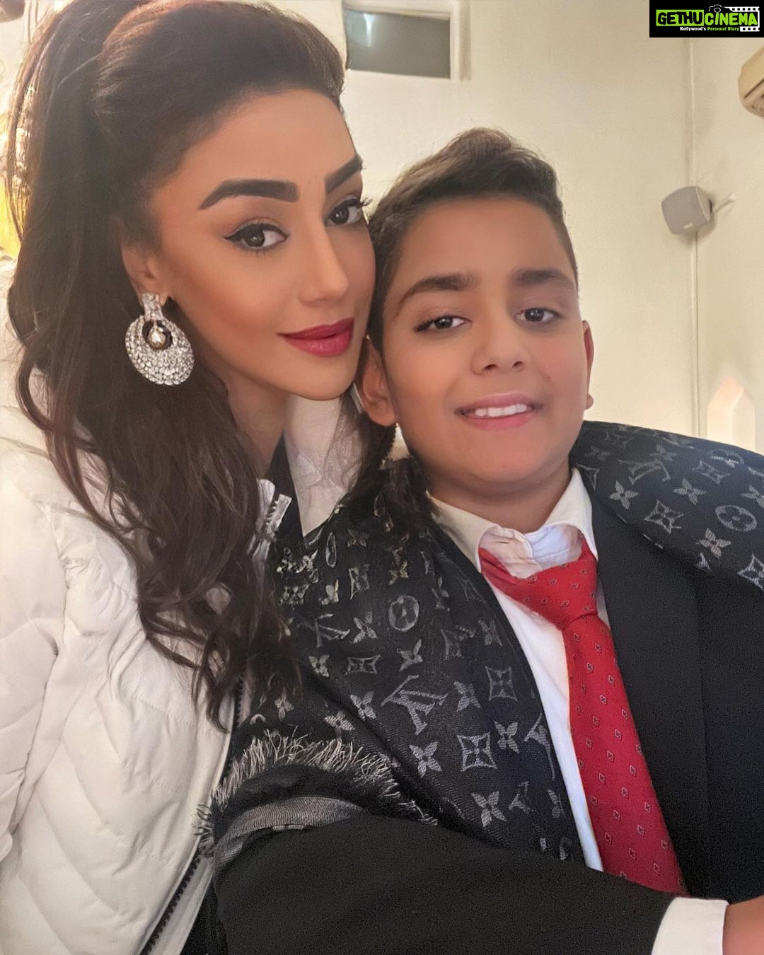 Mahek Chahal Instagram - Abt last night. With my nephew Kabir 😍😍😍😍😍 ROOH