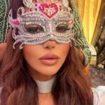 Mahek Chahal Instagram - You wear a mask? I’m wearing one right now #Valentino smiled softly. We both are….💫🌟 Mumbai, Maharashtra