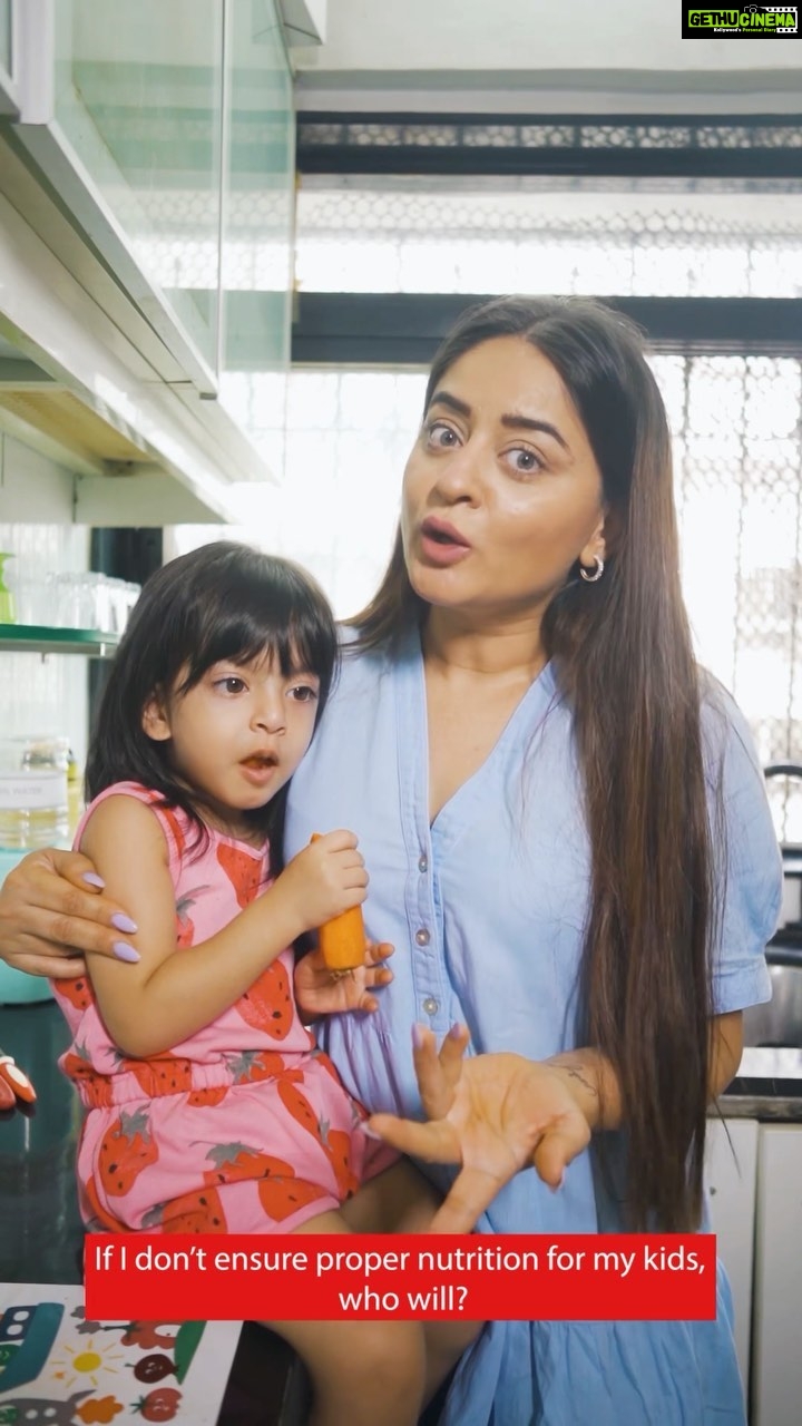 Mahhi Vij Instagram - #AD I’m always particular about what I buy for my kid, from toys to clothes to supplies. So how could I not buy the Colgate Strong Teeth for my Tara? We need strong teeth to chew properly and get maximum nutrition from it. And for STRONG TEETH, my choice is the Colgate Strong Teeth. Its calcium boost formula makes teeth 2x stronger. Get the best for your kids too and buy Colgate Strong Teeth. Because STRONG TEETH STRONG YOU! 💪 @colgatein #StrongTeethStrongYou #ColgateStrongTeeth #StrongTeethCompleteNutrition #Nutrition