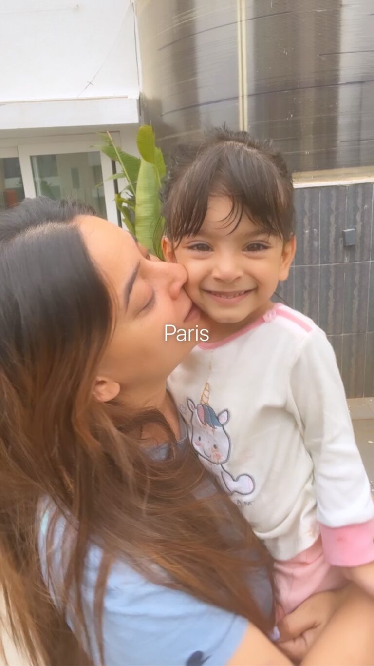 Mahhi Vij Instagram - When I met my daughter after 6 days