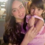 Mahhi Vij Instagram – My baby … My trying to do as much as papa does for you.