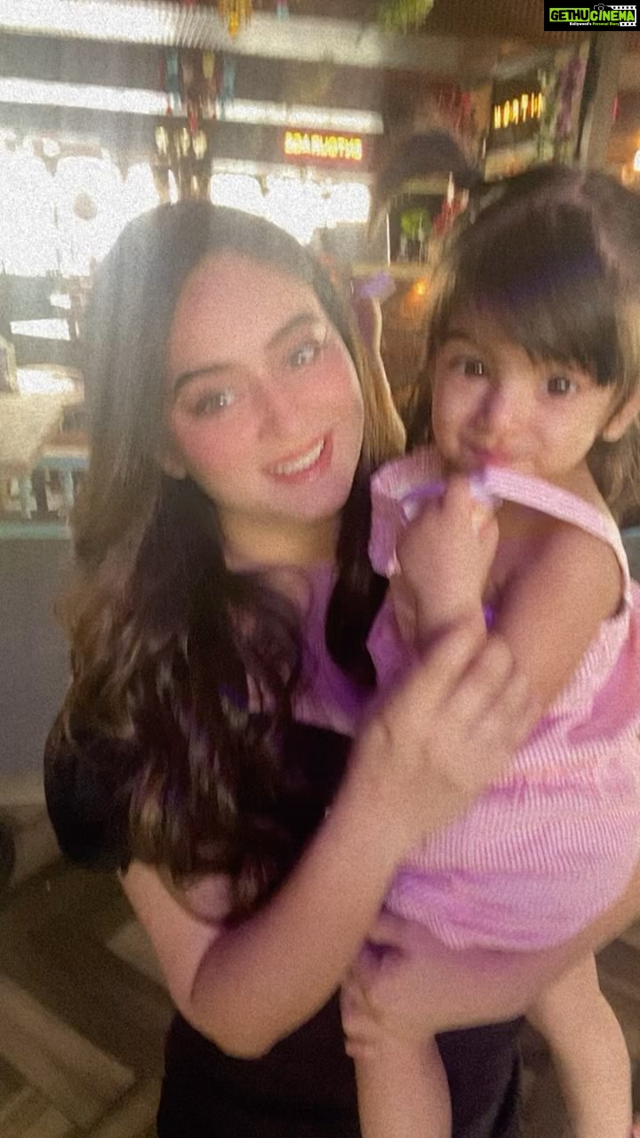 Mahhi Vij Instagram - My baby … My trying to do as much as papa does for you.