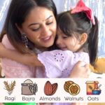 Mahhi Vij Instagram – Tara and I love having our dance parties 🕺🏽 in this one, we did a little trick with @our.littlejoys Nutrimix powder! 

It contains:
🌱 Ragi 
🌾 Bajra 
🌰 Almonds & Walnuts 
🍚 Oats

And it’s naturally sweetened with jaggery!! 

Tara and I love Little Joys’ healthy treats ❤️ use my code TARA10 and get 10% off on your special purchase!