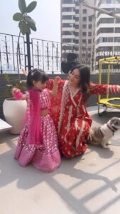 Mahhi Vij Instagram - And in this world She is my world ❤️