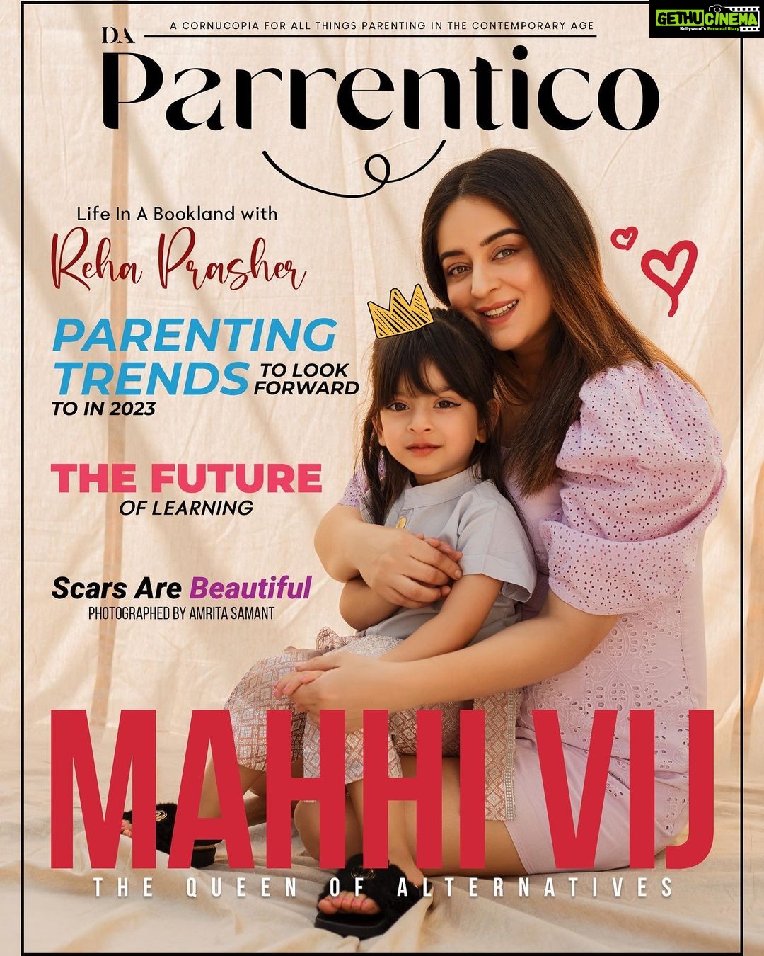 Mahhi Vij Instagram - Bringing to you Da Parrentico’s first edition for 2023 featuring The Queen of Alternatives: Mahhi Vij! With this edition traverse through the beautiful journey of IVF birthing, because after all, #EveryBirthIsBeautiful! Mahhi talks about how she never compromised but gratified with whatever life had to offer her. Her journey through intense pain, IVF, and immense pleasure on holding Tara for the first time! Read through our January edition to find out how to make this year persistent, productive and purposeful! Subscribe Now - https://daparrentico.com/subscribe-now/ or mail us at subscribe@daparrentico.com Follow us on Instagram - @daparrentico Come experience the journey of birthing and beyond! On Cover: @mahhivij @tarajaymahhi Founder/Managing Director: @nishant.shekhawat Editor: arshiya_k Copy Editor: @notevenayushi Features Writer: @khushimohunta Magazine and Cover Designer: @aashwin_bh Cover Shoot: Photographer: @iam_kunalverma Hair: @hairstorybyjess Makeup: @makeupbysheryl.b PR Agency: @brandnbuzz Happy Parenting, Happy Reading! 📖👨👩👧 Team DAP. Hashtags: #daparrentico #daparrenticomagazine #parentandchild #parentalk #parentaltips #byparentsforparents #motherhood #fatherhood #babygirl #babyboy #kidsofinstagram #kids #children #childrensday #childcare #childcaretips #petparents #parentsofinstagram #mominfluencers #dadinfluencers #indianparents #family #healthandfitness #foodandrecipe #travelgram #travelmums