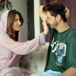 Mahira Sharma Instagram – Happy rakshabandhan 🤓👫 @akkezzz