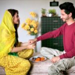 Mahira Sharma Instagram - Happy Raksha Bandhan to everyone ♥️ #brothersister . . . .