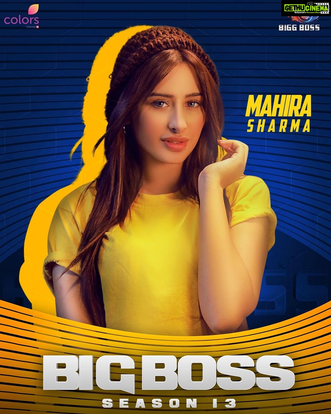 Mahira Sharma Instagram - Super excited to announce that I’m a part of BigBoss season 13! Need your love and support ! ♥️ #BB13 #BigBoss13 @colorstv #MahiraSharma