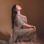 Mahira Sharma Instagram - 𝓉𝒶𝓀𝑒 𝒶 𝒹𝑒𝑒𝓅 𝒷𝓇𝑒𝒶𝓉𝒽 𝒶𝓃𝒹 𝓁𝑒𝓉 𝒾𝓉 𝑔𝑜 𝒷𝒶𝒷𝓎 . . . Outfit : @laxmikrishnaofficial Styled by : @tiara_gal @akansha.27 💄: @puneet_makeovers 👠: @urbantoes