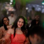 Malavika Menon Instagram - Cheers to another year🥂✨ Pc @_sooraj_sankar_ Location @aatma_eventspace Decor @goodlook_theeventdesigners Dressed in @fashionbaycouture Dolled up @aswathi_sasidharan__