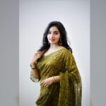 Malavika Menon Instagram - Mua @vanithya Wearing #own At Tirur for tezz motor’s electric kinetic green two wheeler dealership 🌈☺️ @tezz_kinetic_green #inaugration #tirur #malappuram #kerala #malavika #mm #malayalam